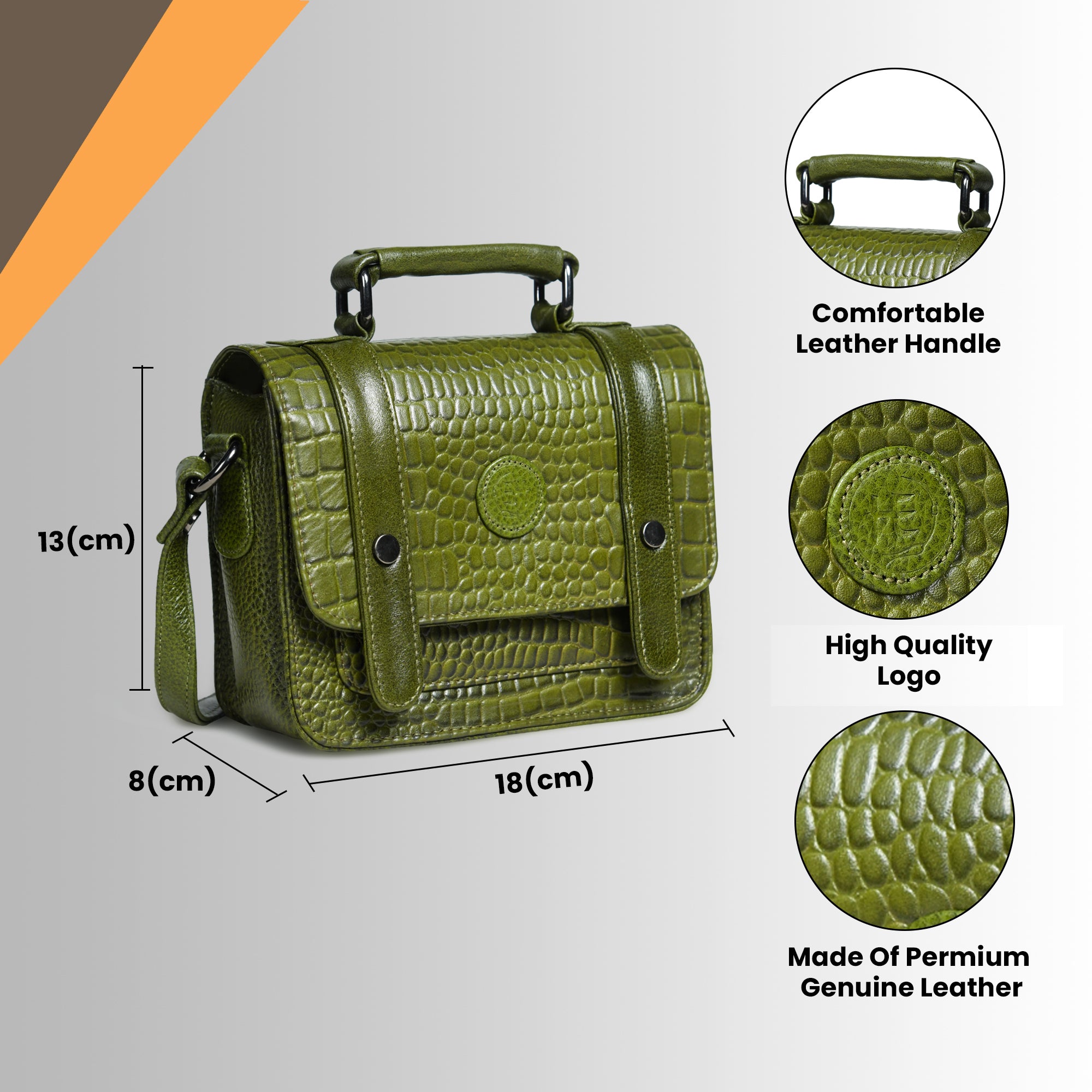 Urban Voyager Leather Belt Bag